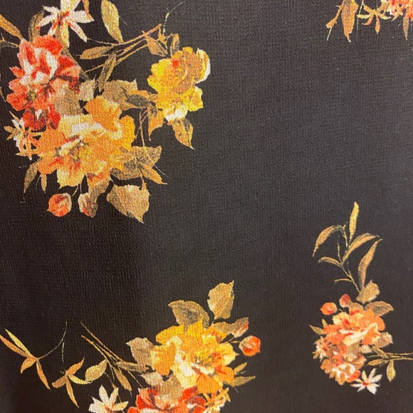 Zara short dress, floral pattern - Picture 2 of 6